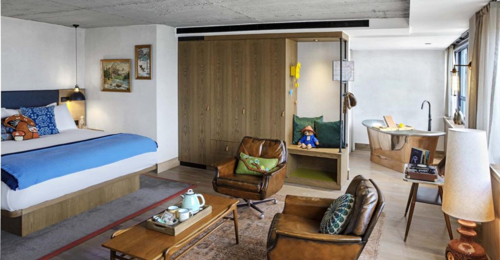 復古傢俱, Treehouse Hotel Clubhouse Suite, 英國倫敦, echoasia
