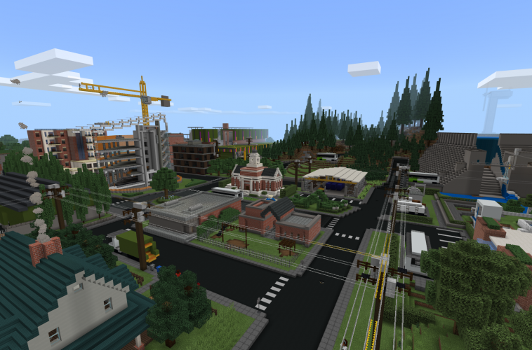 Minecraft sustainable city, Echo Asia Communications
